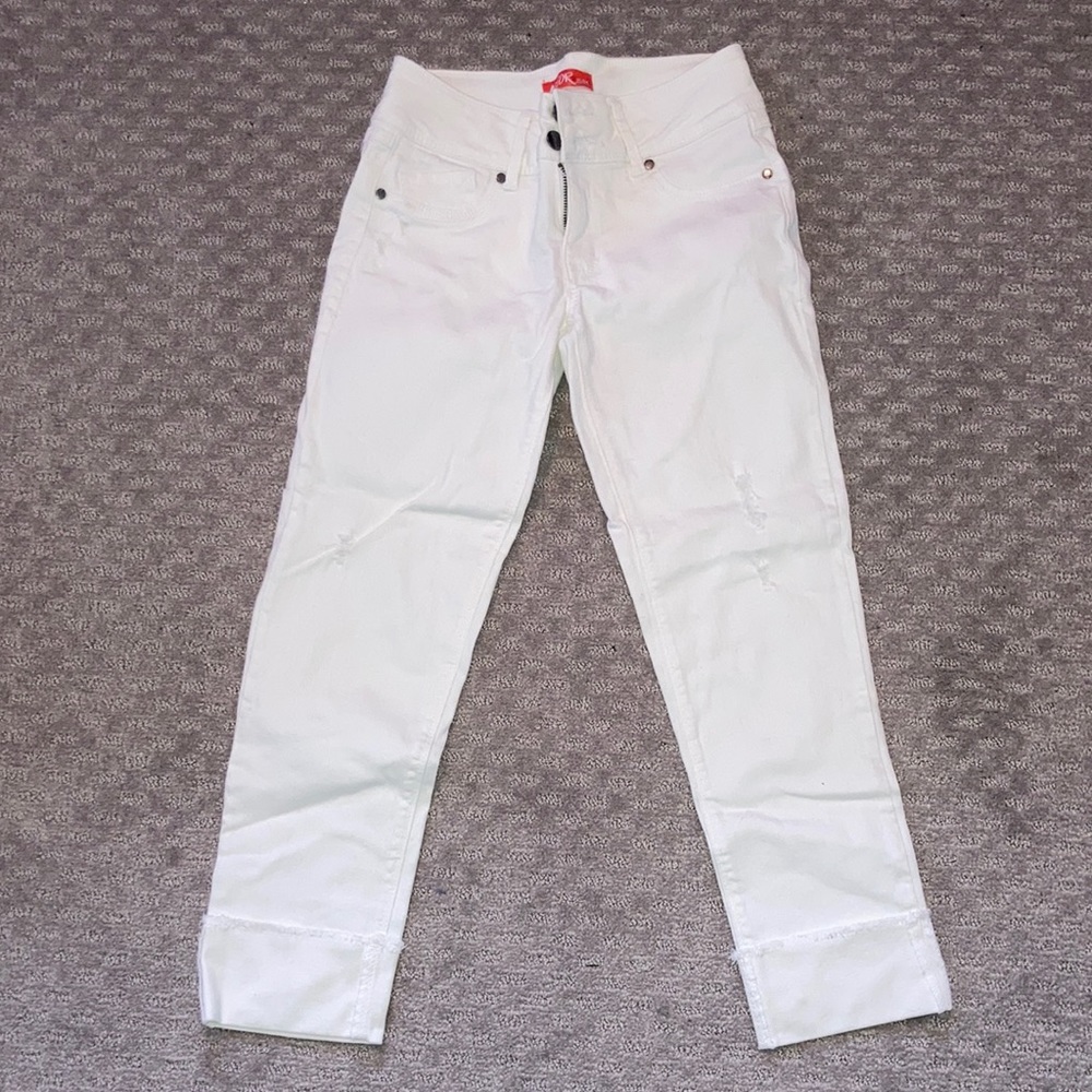 White Capri ASTOR Jeans